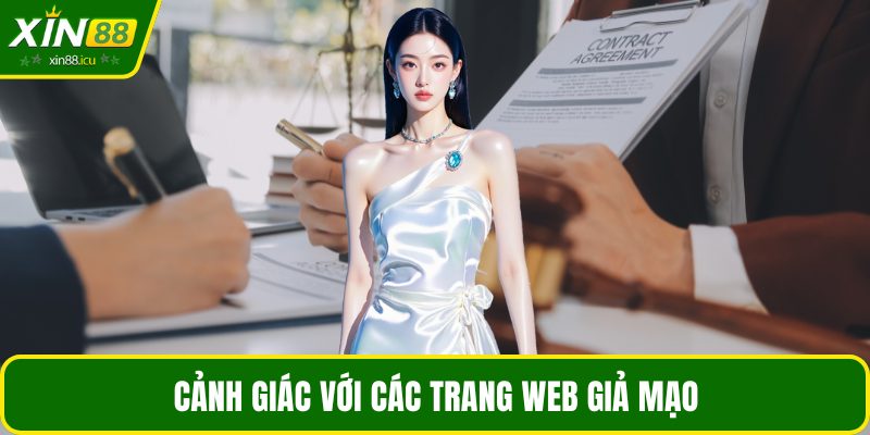 Cảnh giác với các trang web giả mạo
