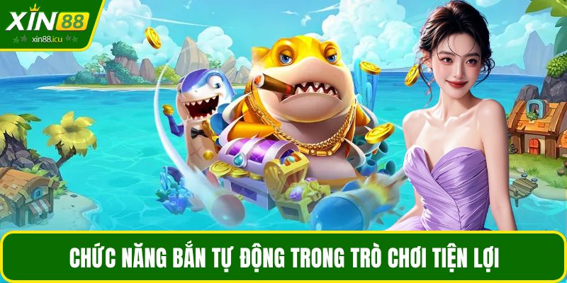 Chức năng bắn tự động trong trò chơi tiện lợi