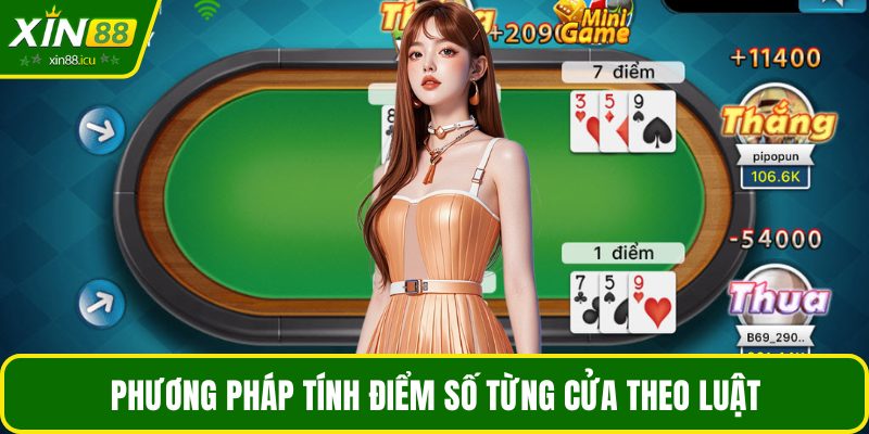 Phương pháp tính điểm số từng cửa theo luật