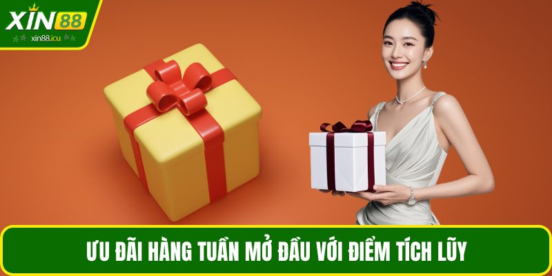 Ưu đãi hàng tuần mở đầu với điểm tích lũy